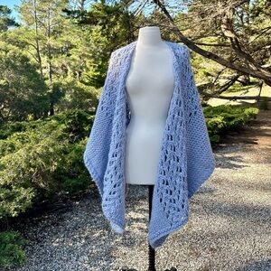 Handmade Knit Shawl